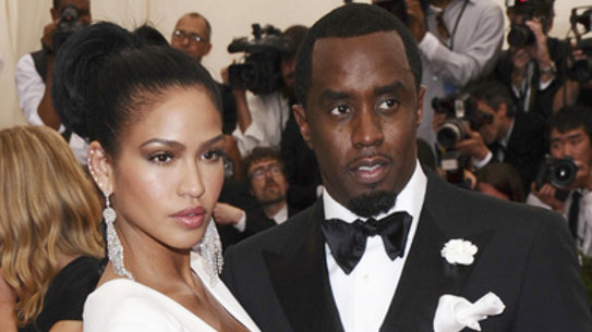 FILE - Cassie Ventura, left, and Sean “Diddy” Combs appear at The Metropolitan Museum of Art’s Costume Institute benefit gala celebrating “China: Through the Looking Glass” in New York on May 4, 2015. (Photo by Charles Sykes/Invision/AP, File)