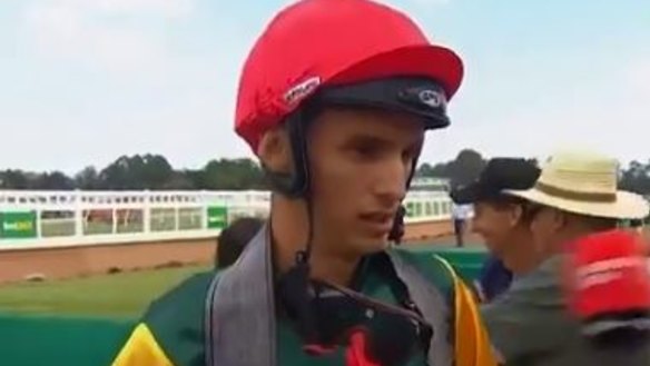 Stephen Brown Jr is in an induced coma after falling from his horse at Wangaratta on Wednesday morning