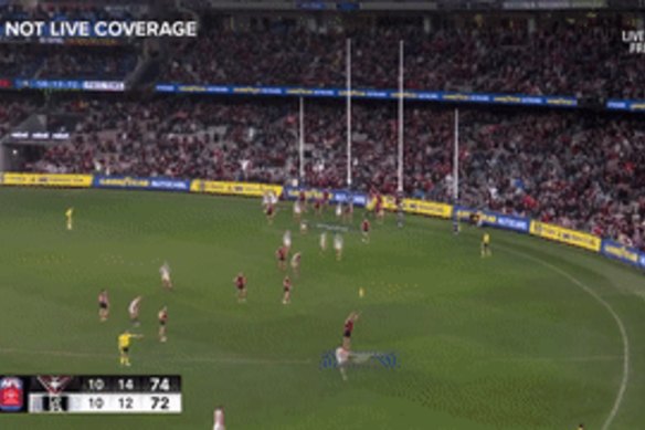 Dan Houston’s roost after the siren.