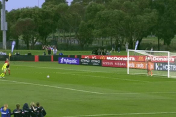 Casey Dumont, her cool head and the classy finish.