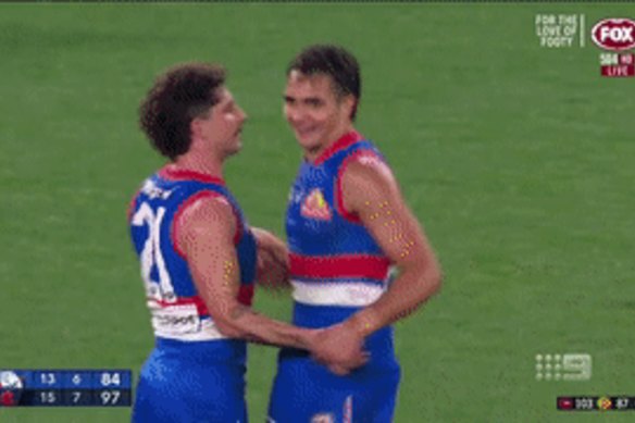 One of the five goals from Jamarra Ugle-Hagan last week.