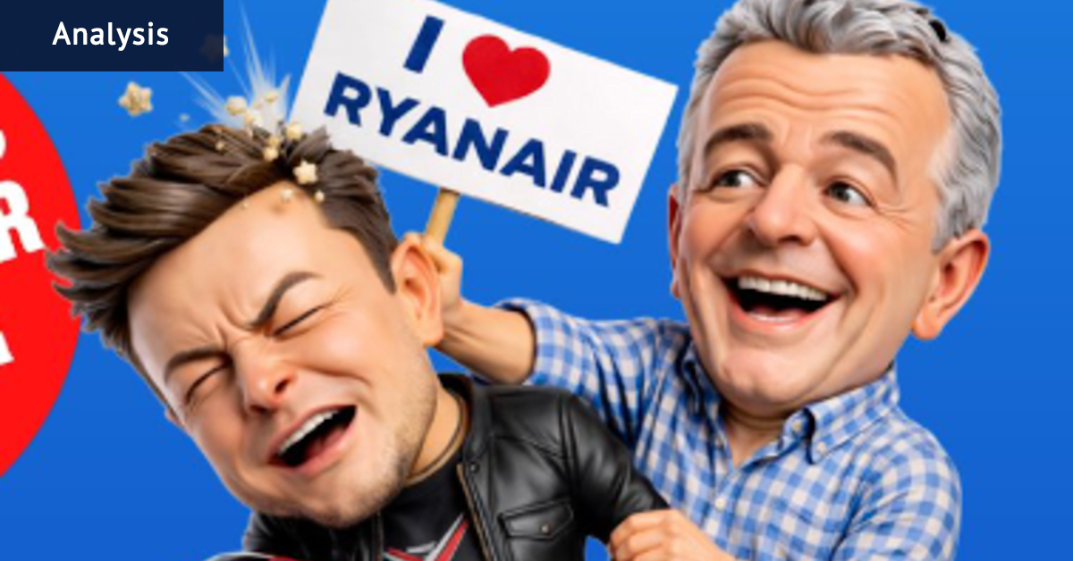 The ‘idiot’ sale: How Ryanair is using Elon Musk’s Wi-Fi anger for marketing