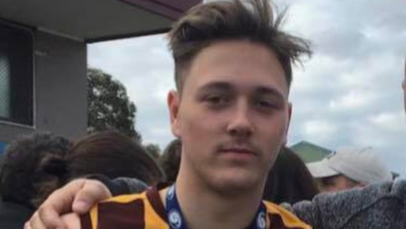Aidan Becker died in a stabbing at Mernda station on Friday.