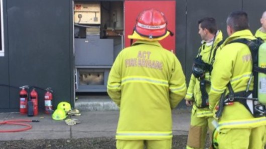 Fire extinguished at Dickson College