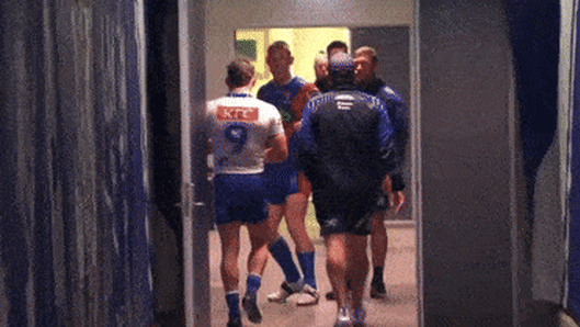 Bulldogs want answers from NRL after Mahoney charged for tunnel clash with Hetherington