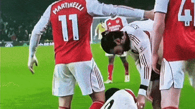‘Disgraceful’: Arsenal player under fire for shoving injured rival