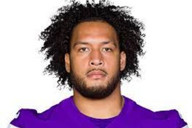 Tyler Manoa of the Las Vegas Raiders will blow the Canberra Raiders’ Viking horn before their match against the New Zealand Warriors.