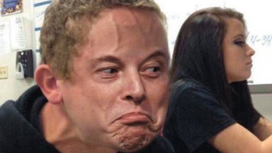 Elon Musk has been mocked in Ukraine.