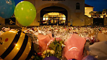It is alleged the business claimed it had a connection to victims of the shooting, which was false.