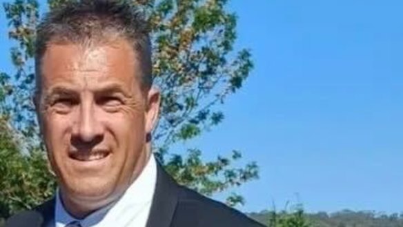 Former senior constable Andrew Craig Adams who worked at a regional police station in Victoria.