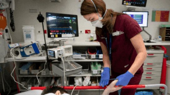 A day in the life of Royal Melbourne Hospital.