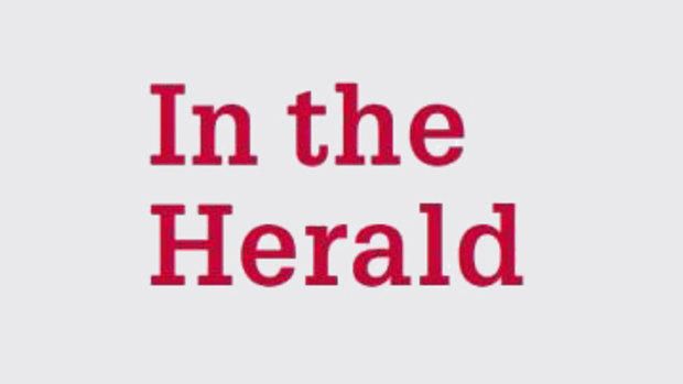In the Herald 