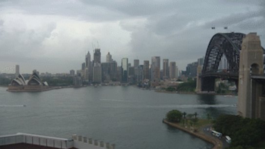 Sydney storm gif