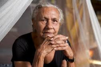 Freda Glynn, a key figure in the development of Indigenous television and the Central Australian Aboriginal Media Association.