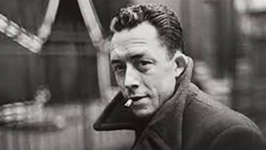 Albert Camus, author of The Outsider.