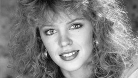 Kylie Minogue in 1989.