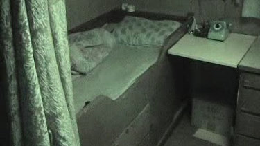 An officer's room on the Pong Su.