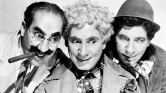 As I travelled the streets, I kept thinking of the Marx Brothers.