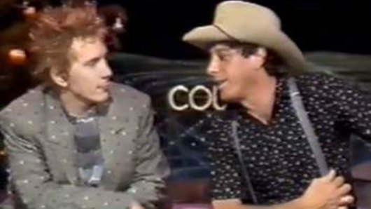 Johnny Rotten and Molly Meldrum on Countdown.