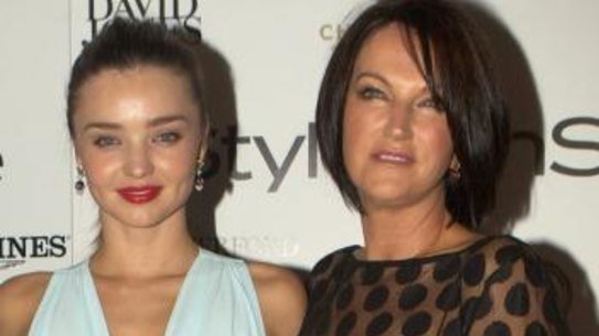 Model export Miranda Kerr alongside self-proclaimed wellness visionary mum Therese.