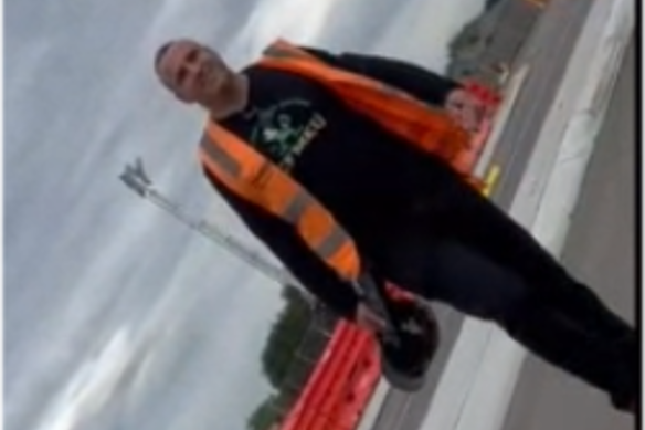 CFMEU organiser Gerry McCrudden was caught on video saying firms that didn’t work with the union would be blacklisted.