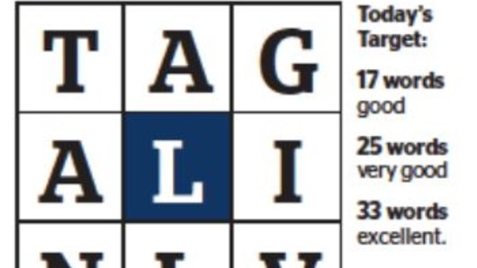 Can you solve today's target word?