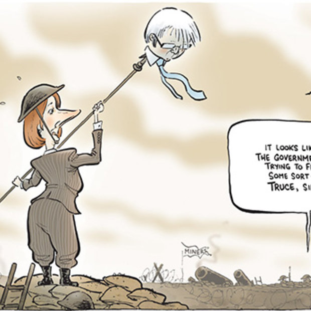 The Canberra Times editorial cartoon for June 25, 2010.