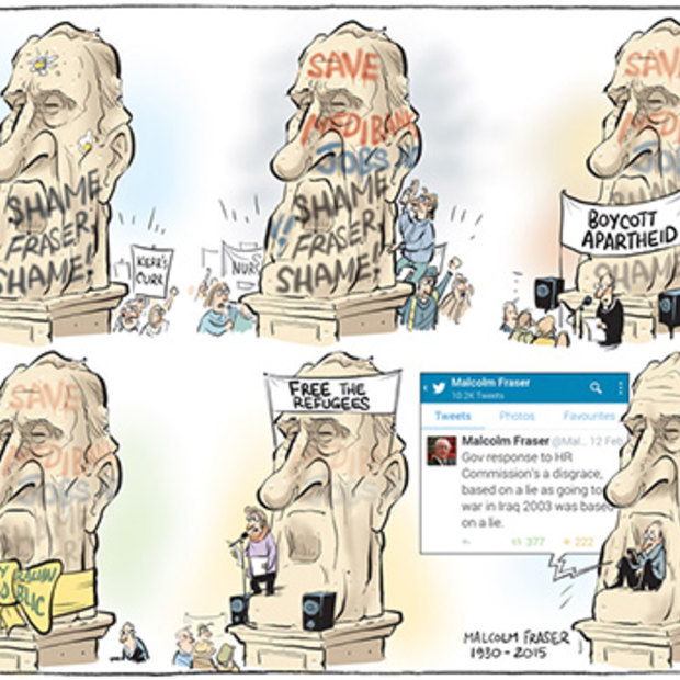 The Canberra Times editorial cartoon for March 21, 2015.