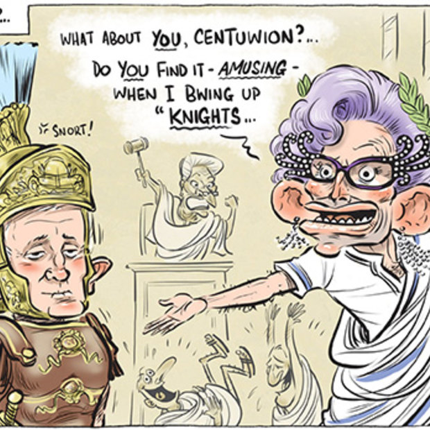 The Canberra Times editorial cartoon for March 28, 2014.
