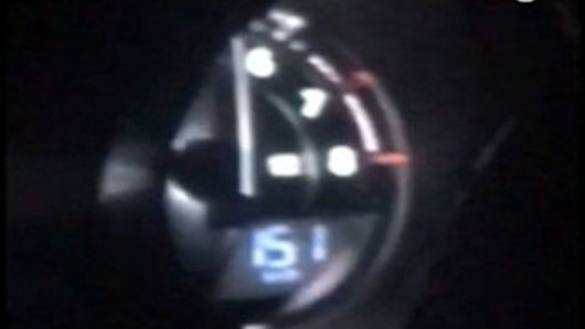 Snapchat footage showing the speedometer hitting 151km/h as Brandon Phongthaihong drove his friends around the Mornington Peninsula. 
