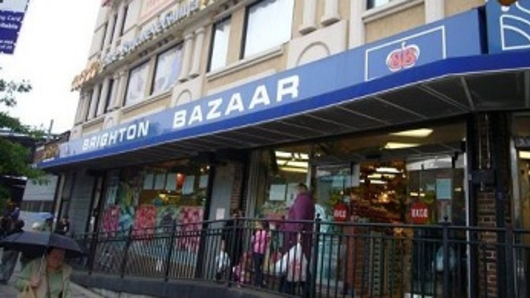 The Brighton Bazaar supermarket owned by Vladislav Tolstykh.