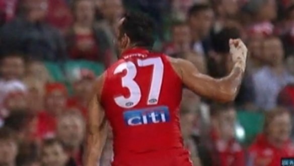 The Adam Goodes dance.