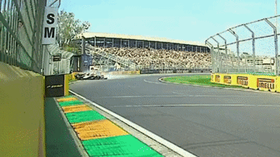 Contender’s epic crash ahead of Australian Grand Prix qualifying