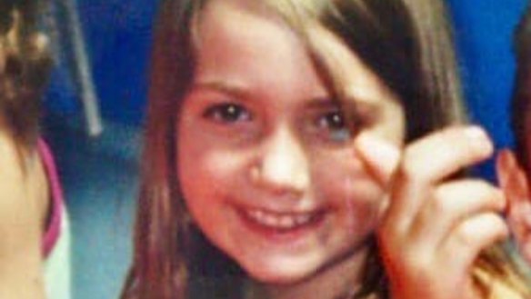 Courtney Herron as a child.