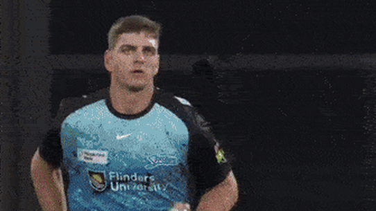 Liam Haskett is hit for six by Nathan McSweeney and his father takes the catch in the crowd