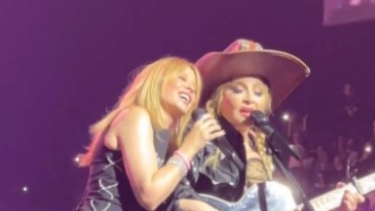 Madonna and Minogue duet on International Women’s Day