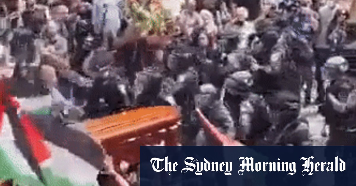 ‘Deeply disturbed’: Israeli police beat pallbearers at Al Jazeera journalist’s funeral – Sydney Morning Herald