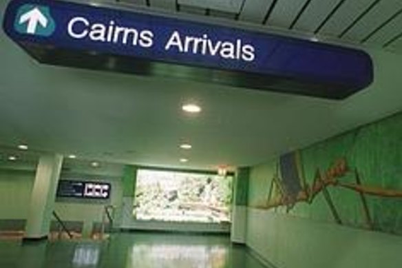 Signs and hand sanitisers have been installed throughout Cairns Airport's two terminals in response to the coronavirus threat.