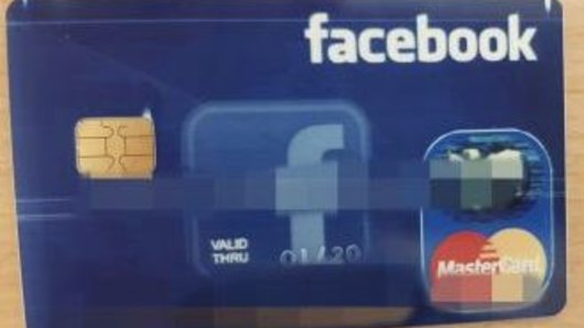Facebook-branded credit cards were used in the online scam, which has claimed 30 Queensland victims.
