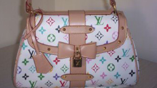 Commonly Faked Designer Goods: Louis Vuitton White Multicolor