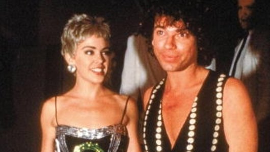 Kylie Minogue dated INXS lead singer Michael Hutchence from 1989 to 1991.