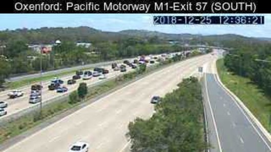 Major delays expected southbound on the M1 near Southport. 