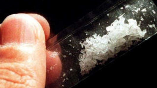 The man had a small amount of meth in his possession, police will allege.