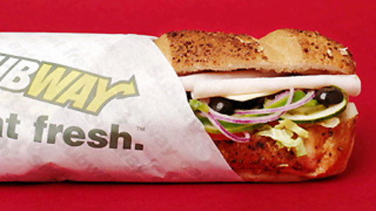Subway scored 48/100 on the Deakin study for being the most transparent about its health and nutrition policies.