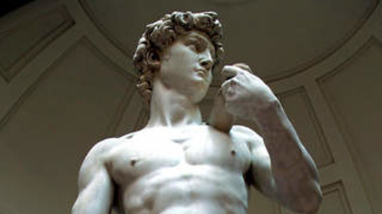 Michelangelo's David.
