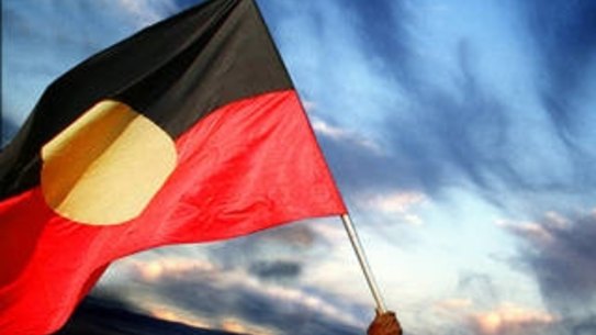 illo greg newington. generic wik, native title, aboriginal, flag, flags etc.   LAND RIGHTS BYLINED AS A GREG NEWINGTON IMAGE ** LOCKED FOR AFR BUDGET SPECIAL - 10-5-2005 **wik. 971203.