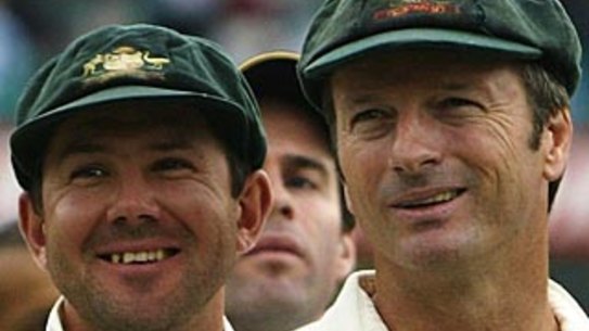 Ricky Ponting and Steve Waugh.