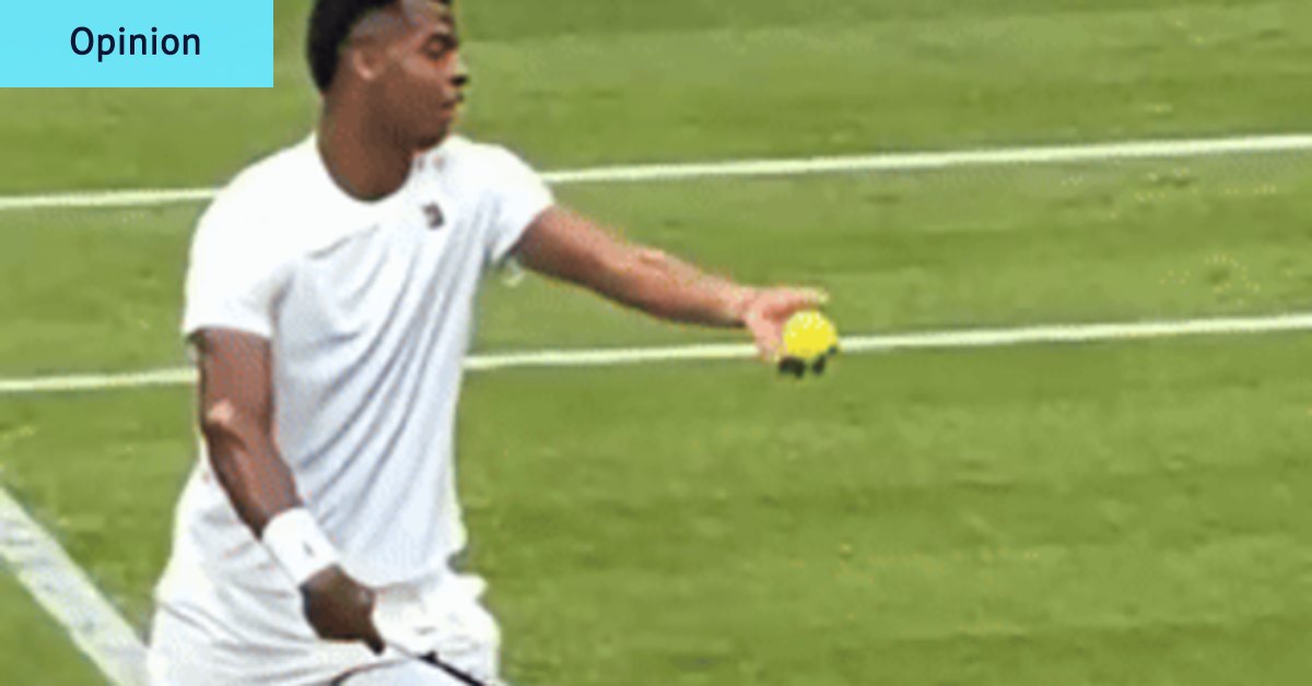 Like Dr Frankenstein, we built a monster. This is the ultimate tennis player