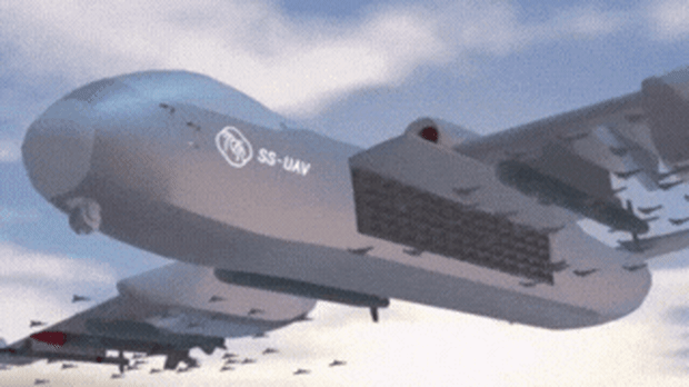 China’s first aerial mothership.