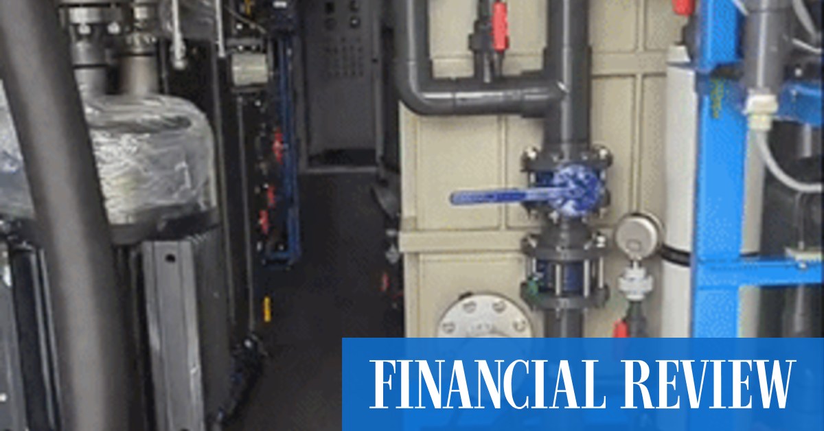 afr.com - Jessica Sier - Inside the fresh water plants China wants to sell to the Middle East
